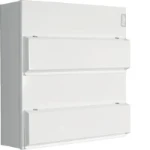 Hager 100A 20+20 Way Design 10 Dual Row Switch Disconnector Incomer Consumer Unit