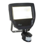 Ansell Calinor Polycarbonate Floodlight PIR Warm White 30W Black