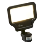 Ansell Calinor Polycarbonate Floodlight PIR Cool White 50W Black