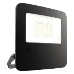 Ansell Zion Polycarbonate Floodlight Cool White 50W Black