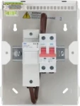 100A Switch Fuse 1P + N c/w 63A/80/100A Fuses
