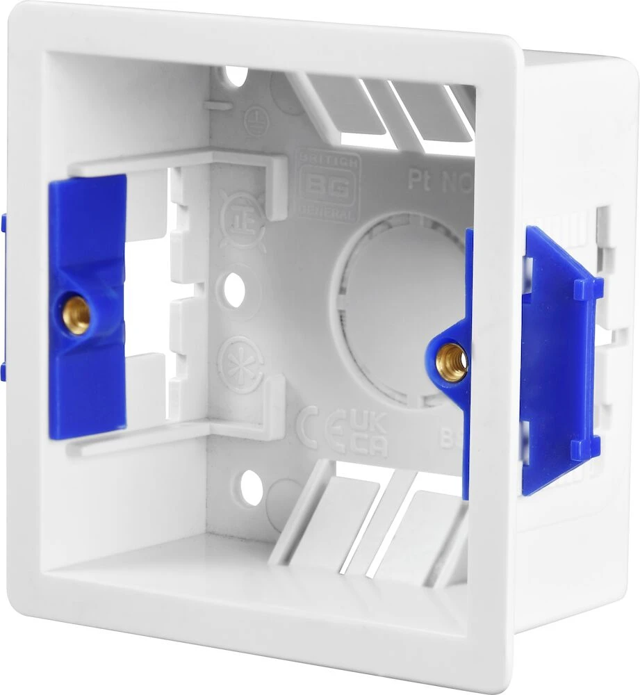 BG Single Square Dry Lining Box 47mm