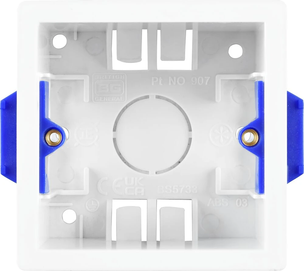 BG Single Square Dry Lining Box 35mm