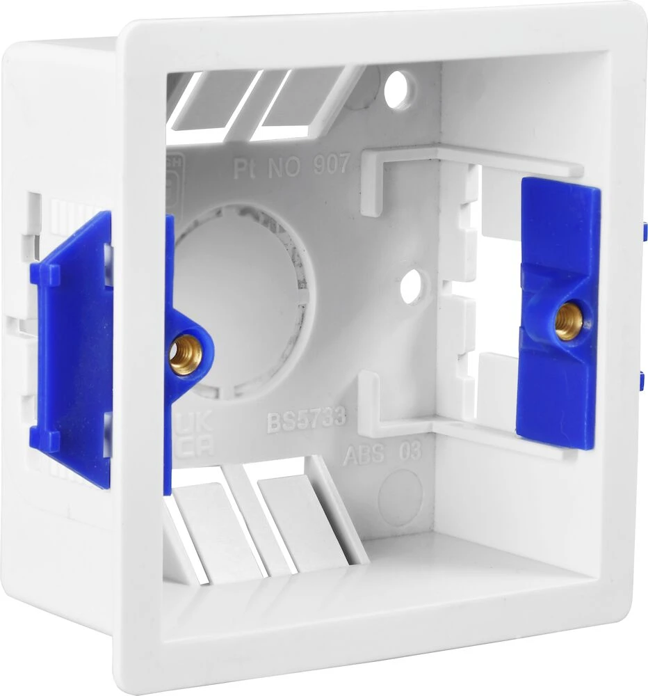 BG Single Square Dry Lining Box 35mm