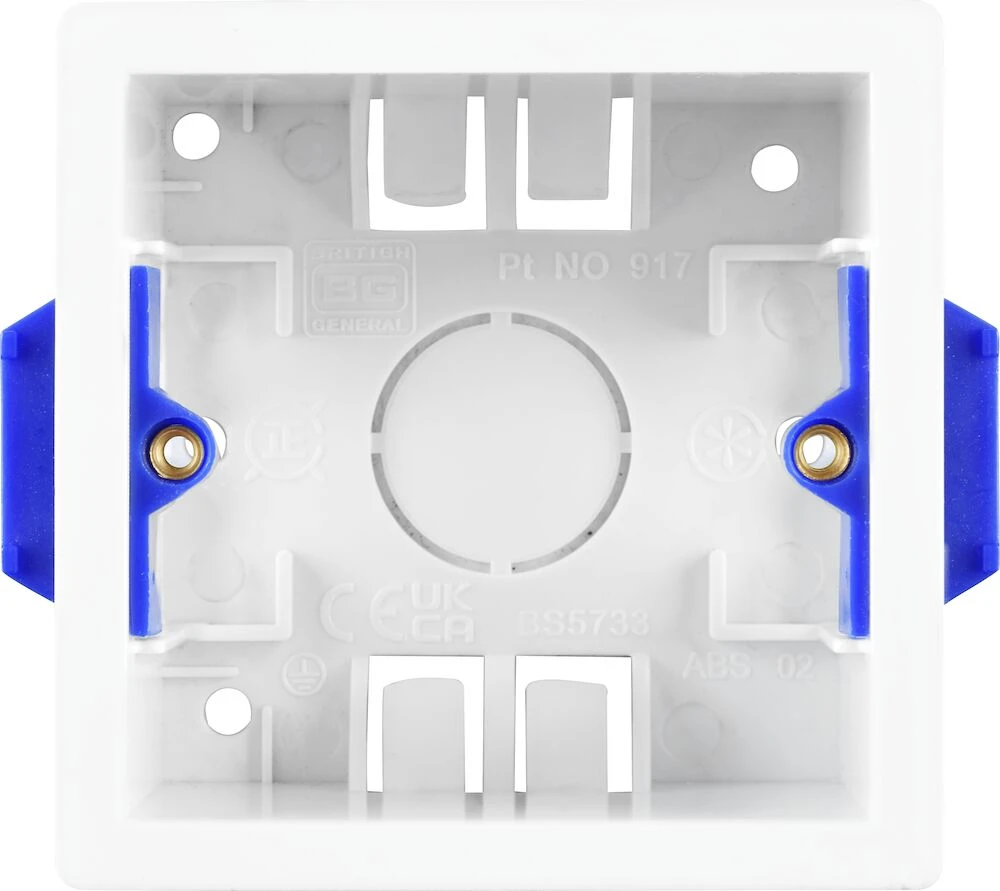 BG Single Square Dry Lining Box 47mm