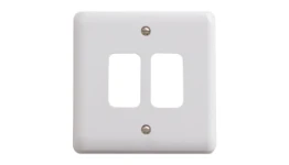 Vimark Curve 2 Gang Grid Plate