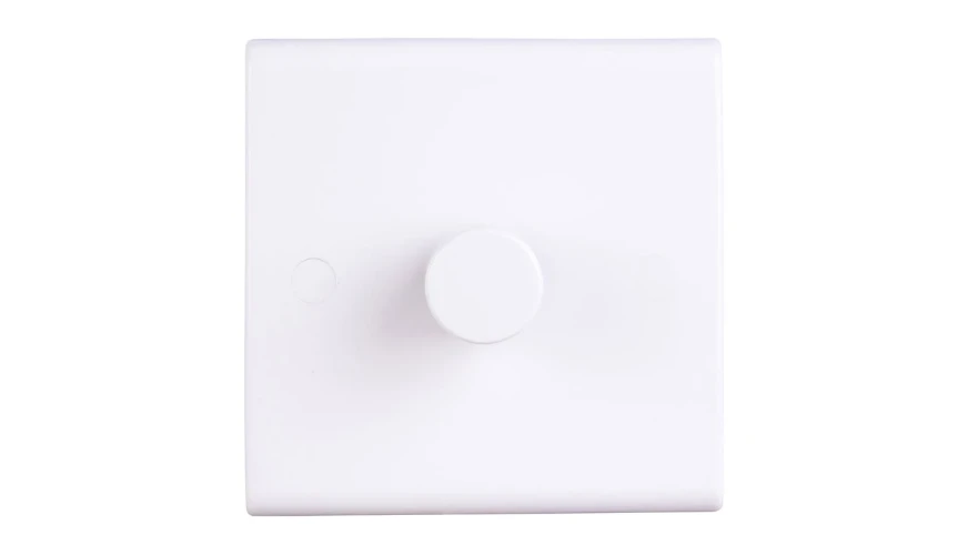 Deta Slimline 1 Gang 100W Trailing Edge LED Dimmer with 2 Way Switching