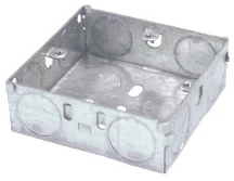 CORE Switch and Socket Box 1G 25mm Pk=10