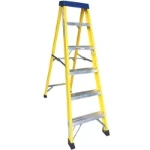 Powerbreaker Greenbrook 5 Step Plus Tray Fibre Glass Ladder