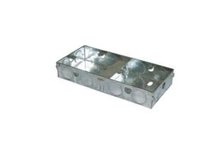 CORE Switch and Socket Box  Dual 25mm Pk=5