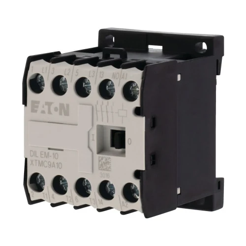 Moeller Contactor, 24 V DC, 3 pole, 380 V 400 V, 4 kW, Contacts N/O = Normally open= 1 N/O, Screw terminals, DC operation