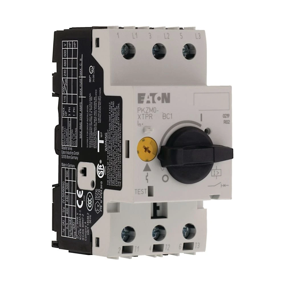 Motor Protective Circuit Breaker, 4 kW, 6.3 - 10 A, Screw Terminals