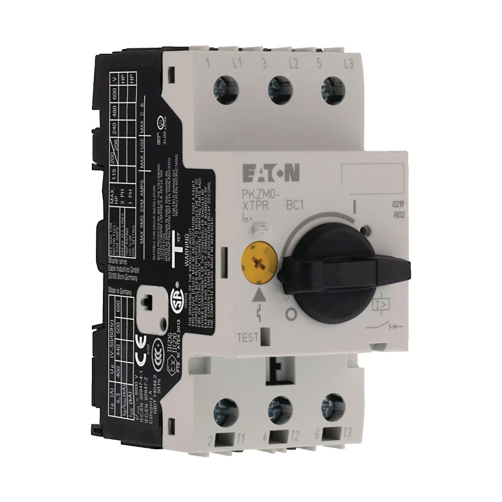 Motor Protective Circuit Breaker, 4 kW, 6.3 - 10 A, Screw Terminals
