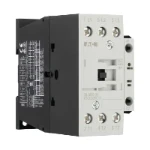 Moeller Contactor, 3 pole, 380 V 400 V 11 kW, 1 N/O, 415 V 50 Hz, 480 V 60 Hz, AC operation, Screw terminals