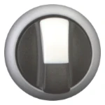 Moeller Selector switch, RMQ-Titan, With thumb-grip, maintained, 2 positions, Bezel: titanium