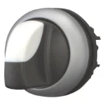 Moeller Selector switch, RMQ-Titan, With thumb-grip, maintained, 2 positions, Bezel: titanium