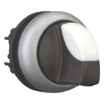Moeller Selector switch, RMQ-Titan, With thumb-grip, maintained, 2 positions, Bezel: titanium