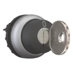 Moeller Key-operated actuator, maintained, 2 positions, Key withdrawable: 0, I, Bezel: titanium