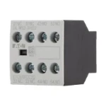 Moeller Auxiliary contact module, 4 pole, Ith= 16 A, 2 N/O, 2 NC, Front fixing, Screw terminals, DILM7-10 - DILM38-10