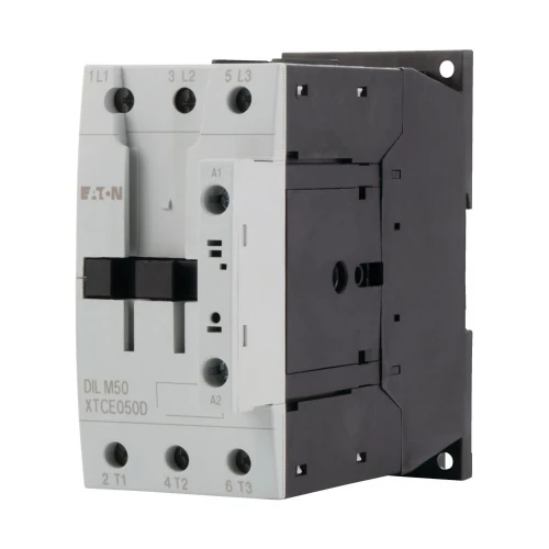 Moeller Contactor, 3 pole, 380 V 400 V 22 kW, 110 V 50/60 Hz, AC operation, Screw terminals