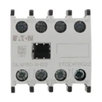 Moeller Auxiliary contact module, 4 pole, Ith= 16 A, 2 N/O, 2 NC, Front fixing, Screw terminals, DILM40 - DILM170