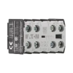 Moeller Auxiliary contact module, 4 pole, 4 NC, Front fixing, Screw terminals, DILE(E)M, DILER