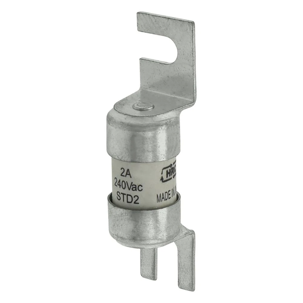 Fuse-link, LV, 2 A, AC 240 V, BS88, 12 x 47 mm, gL/gG, BS