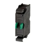Moeller Contact element, Screw terminals, Front fixing, 1 N/O, 24 V 3 A, 220 V 230 V 240 V 6 A