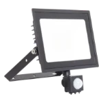Ansell Eden Floodlight 50W PIR Cool White