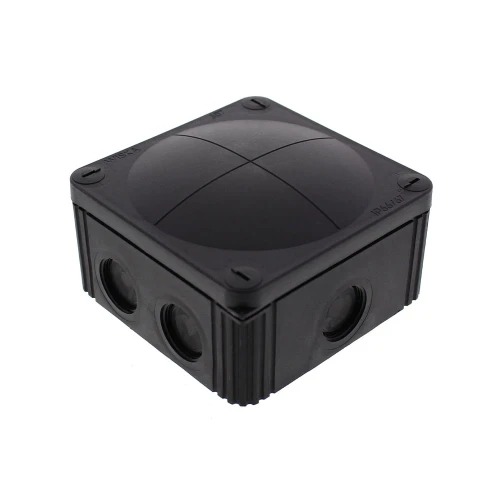Combi 607/5/2xKRM25/20 110x110x66mm Black