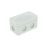 COMBI 85 x 49 x 51mm Polypropylene Junction Box IP66/IP67 6 x M20 Threaded Membrane Side Entries Empty White