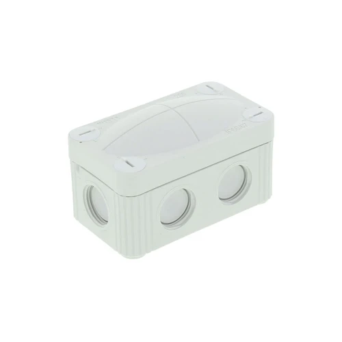 COMBI 85 x 49 x 51mm Polypropylene Junction Box IP66/IP67 6 x M20 Threaded Membrane Side Entries Empty White
