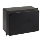160 x 120 x 70mm Thermoplastic Enclosure Black