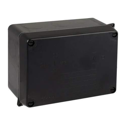 160 x 120 x 70mm Thermoplastic Enclosure Black