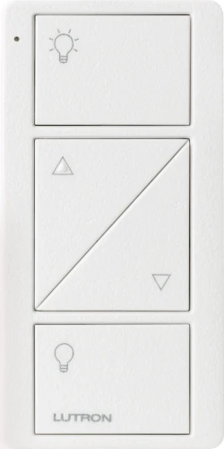 Pico Wireless 2-Button Controller with Raise/Lower - Artic White