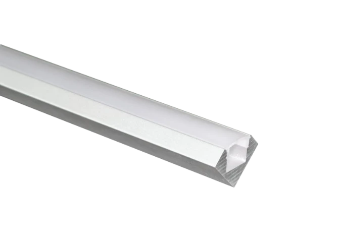 EXTRUSION Angled, 45 Degree, Aluminium, 2m