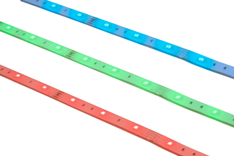 VEGAS 7.2W/m, 12V, 30LED/m, LED Flexi-Strip, RGB,  IP67, 30m