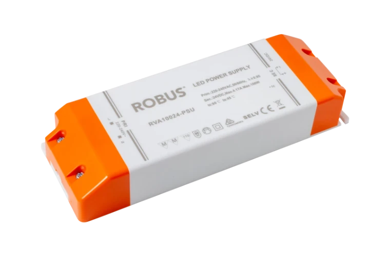 VEGAS 100W, 24V, IP20 Constant Voltage Driver, Non Dimmable