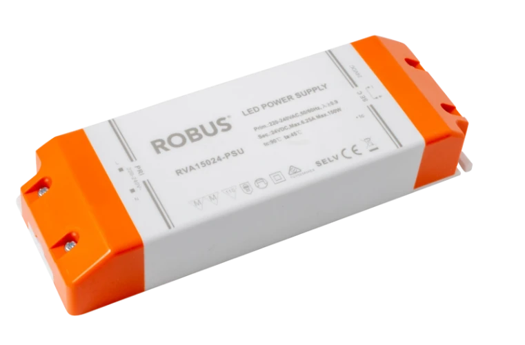 VEGAS 150W, 24V, IP20 Constant Voltage Driver, Non Dimmable