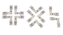VEGAS EASY CLIP L-STRIP Left Connector 4.8W/ 12V 3000K Priced Per 1pc