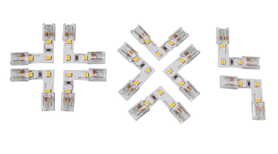 VEGAS EASY CLIP L-STRIP Left Connector 4.8W/ 12V 3000K Priced Per 1pc