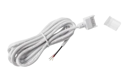 VEGAS EASY CLIP Connector For 12V/24V Single Colour IP67/ Strip-To-Driver, With 2000mm Wire/ Priced per 1pc