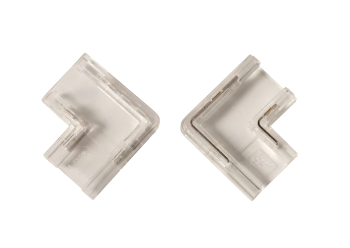 VEGAS COB EASY CLIP Connector For COB 24V CCT1 IP20/ L-Shape, Without Wires/ Priced Per 10pc