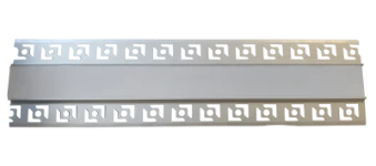 EXTRUSION Plaster-in Profile, 14mm Height, 20.7mm Width, 2m, Aluminium