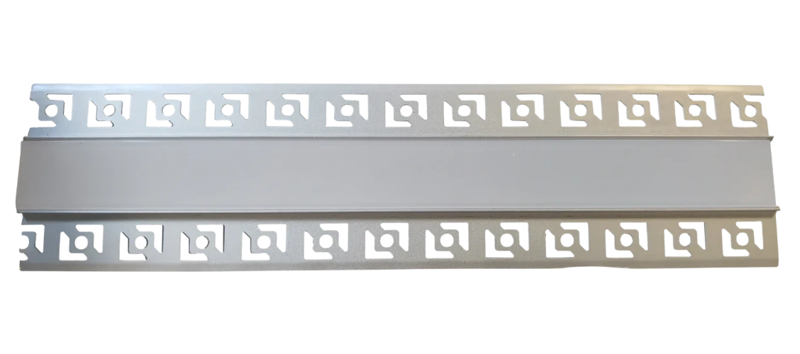 EXTRUSION Plaster-in Profile, 14mm Height, 20.7mm Width, 2m, Aluminium