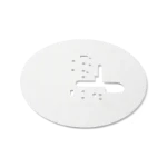 Masking plate for changing from 150 Series alarms to 3000 Series Alarms