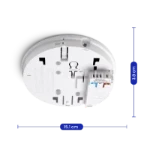 RadioLINK base. 230V with 10Year+ Rechargeable Back-up. For use with 140RC Series Alarms