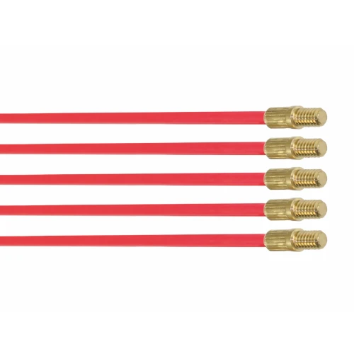 Super Rod Replacement Rods (5 x 1m Red 5mm)