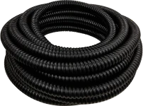 Deligo Flexible Conduit Galvanised PVC Coated 25mm x 10m Black
