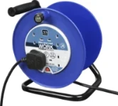Masterplug Four Socket 13A Open Reel with 25m Cable